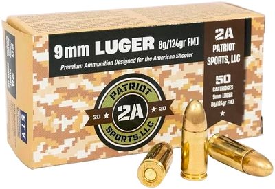 Patriot Sports 9mm 124gr