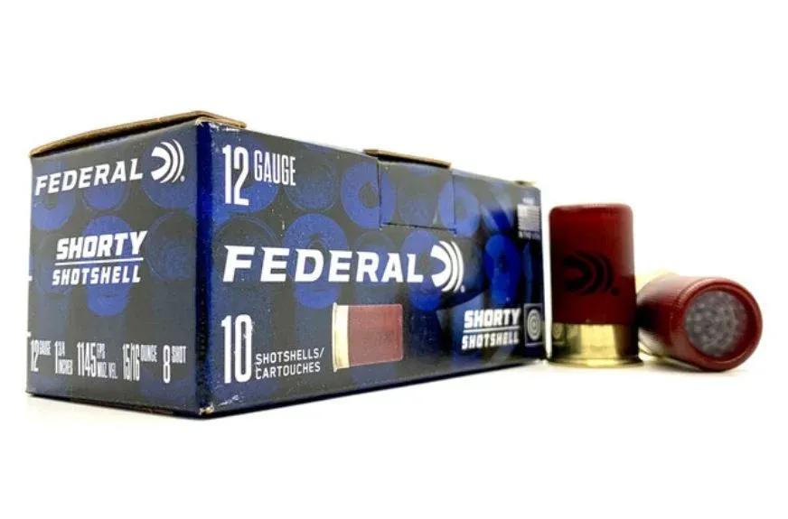 Federal Shorty Shotshell 8 shot 12 Ga
