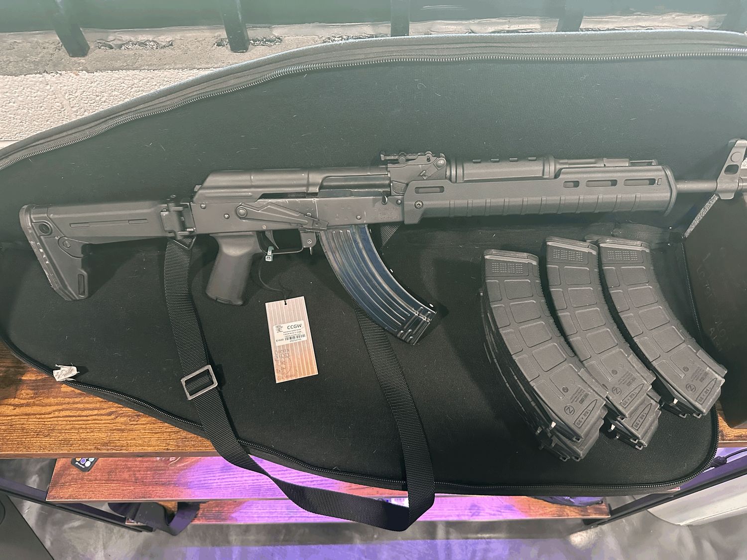 BUNDLE: Century International Arms WASR 10/63 7.62x39 AK47