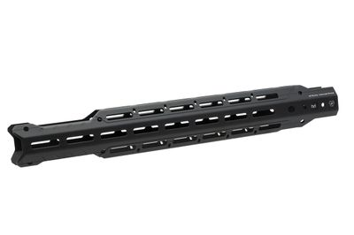 Strike GRIDLOKHG17 GridLok Handguard AR Platforms Black Hardcoat Anodized Aluminum 17&quot; M-LOK