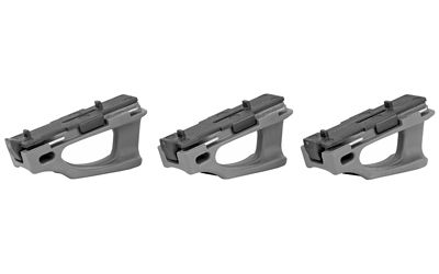 Magpul MAG020-GRY Ranger Plate made of Stainless Steel with Overmolded Santoprene Rubber &amp; Stealth Gray Finish for 5.56x45mm NATO USGI 30-Round Aluminum Magazine 3 Per Pack