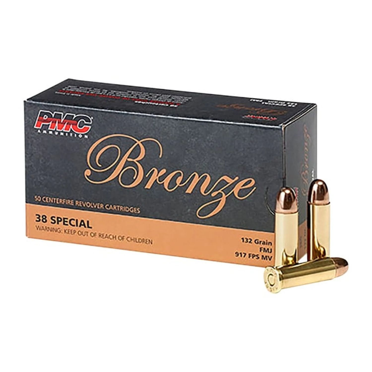 PMC Bronze 38 Special 132gr FMJ