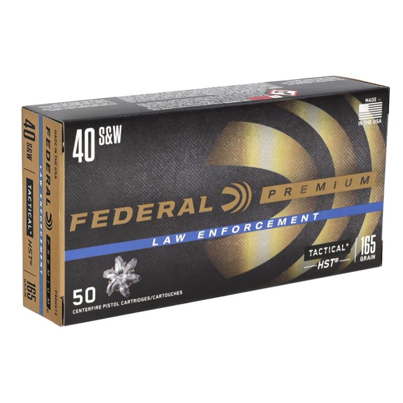 Federal Premium Law Enforcement HST 40 S&amp;W 165 grain