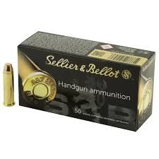 Sellier &amp; Bellot SB357A Handgun 357 Mag 158 gr Full Metal Jacket 50 Per Box/20 Case