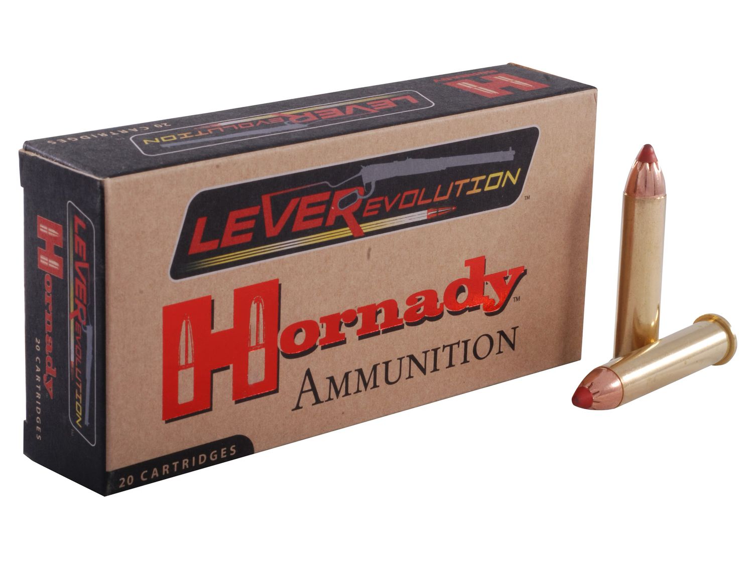Hornady 82741 LEVERevolution 45-70Gov 250gr MonoFlex 20 Per Box/10 Case