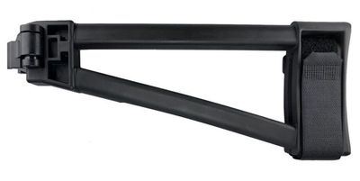 SB Tactical TF191301SB TF 1913 Side Folding Black Synthetic with 9.50" OAL &amp; Nylon Strap for AR-Platform with 1913 Picatinny Rail (Tube Not Included