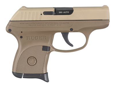 TALO Exclusive Ruger LCP 380 ACP LCP 380ACP FULL FDE 6+1 3742 COMES W/SOFT CASE &amp; 1 MAG 380 ACP