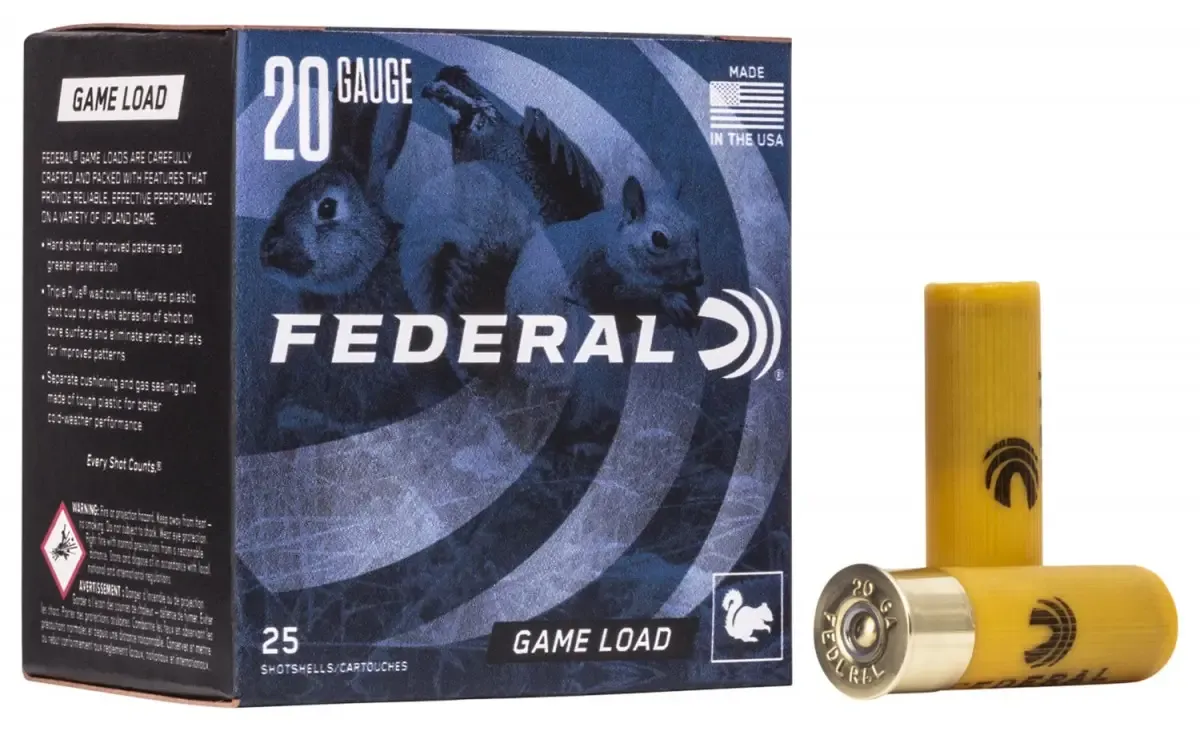 Federal H2008 Game-Shok Upland 20 Gauge 2.75&quot; 7/8 oz 8 Shot