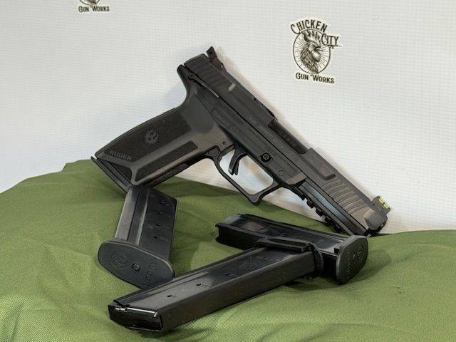 Ruger-57 5.7x28mm 20+1 Round Pistol, Black w/ 4 magazines *Pre-owned*