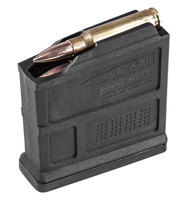 Magpul Industries, Magazine, PMAG 5 7.62 AC, 308 Win/762NATO, 5 Round, Fits AICS Short Action, Black