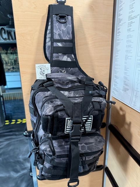 Tactical ACU Python Camo Sling Pack Medium