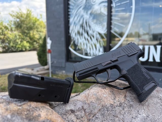 Sig Sauer P365 9mm W/ Tritium Sights, 2 mags,  and Case*Pre-owned*