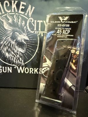 Wilson Combat 92045FS8B 920 8+1 45 ACP Fits 1911 Black Oxide