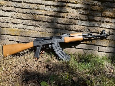 Century Arms, GP/WASR10, Semi-automatic, 762X39, 16.25" Barrel, Threaded Barrel with Slant Brake, Blued Finish, Black, Wood Stock and Forend, Adjustable Sights, 30 Rounds, 1 Magazine