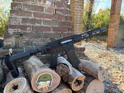 Battle Arms Develoment AR Pistol 300 Blackout, SLR MLOK Handguard, Law Tactical Folding Brace10.5" Stainless Barrel *Pre-owned*