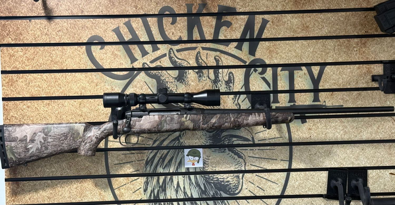 Savage Axix 30-06 Mossy Oak Camo W/ Weaver 3-9 Scope ***Pre Owned***