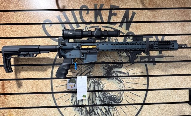 Black Rain Ordnance Blue Distressed Cerakote Spec-15 w/Sig Sauer Tango MSR 1-6x24 *Pre-Owned*