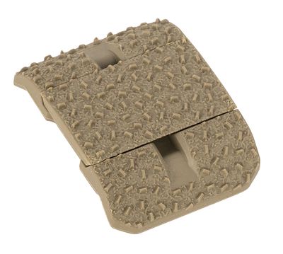 Magpul MAG1365FDE Rail Covers Type 2 Half Slot for M-LOK, FDE Aggressive Textured Polymer