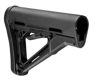 Magpul MAG310BLK CTR Carbine Stock Black Synthetic for AR-15, M16, M4 with Mil-Spec Tube (Tube Not Included)