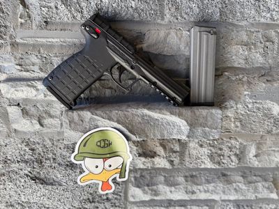 Kel-Tec PMR30BBLK PMR30 22 WMR 30+1 4.30" All Black Fluted Steel Barrel &amp; Serrated Slide, Polymer Frame w/Picatinny Rail, Black Textured Polymer Grip*Pre-Owned and Unfired*