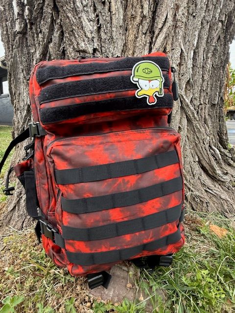 3-Day Assault Tactical  Pack - Red Camo
