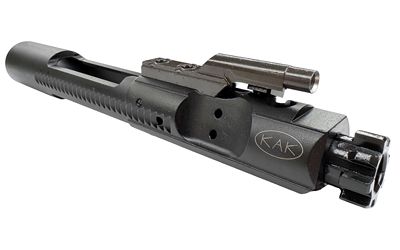 KAK Industry, Bolt Carrier Group, For AR-15, 8620 Steel Construction, Chrome Lined, Phosphate Finish, Black, C158 Bolt