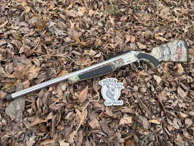 CVA Apex .308 Win Standard Contour Single Shot, Threaded, Straight Fluted Barrel