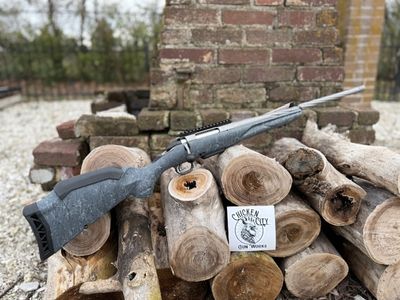 Ruger 46991 American II 350 Legend 5+1 20" Gun Metal Gray Cerakote Spiral Threaded Barrel, Gun Metal Gray Cerakote Alloy Steel Drilled &amp; Tapped Receiver, Gray Splatter Adj LOP Synthetic Stock