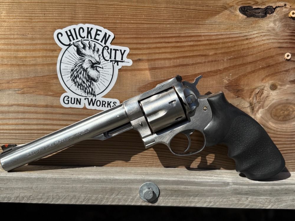 Ruger Redhawk 44 Remington Magnum 7.5in Stainless Revolver - 6 Rounds ***Pre-Owned