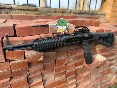 Hi-Point 4595TSNTB 4595TS Carbine 45 ACP 9+1 17.50" Non-Threaded Barrel, Black Steel Rec/Barrel, Black All Weather Skeletonized Stock, Black Polymer Grip (pre-owned)