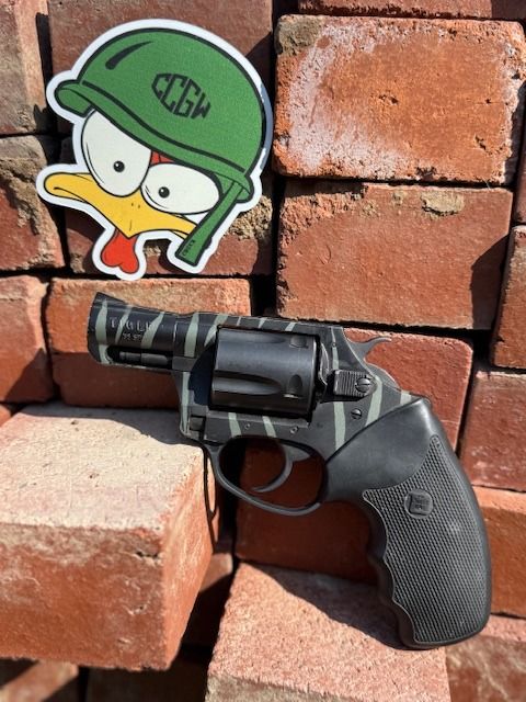 Charter Arms Tiger II 38 Special 2in Black/Green Revolver - 5 Rounds