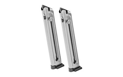 Ruger 90645 Mark III/IV Value Pack 10rd 22 LR E-Nickel Stainless Steel 2 Per Pack