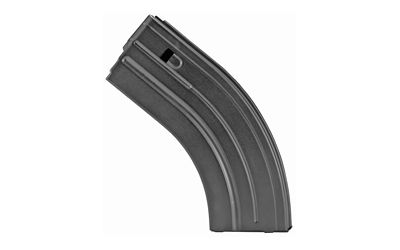 DuraMag 2862041205CPD SS 28rd 7.62x39mm for AR-15 Black w/ Black Follower Detachable