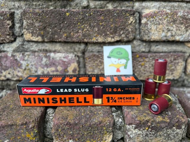Aguila MiniShell 12ga 1-3/4" 7/8oz Slug Shotgun Shell - 20rd