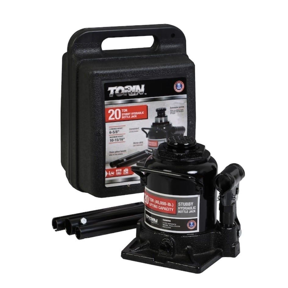 Torin T92007AS 20 Ton Stubby Bottle Jack w BM CS