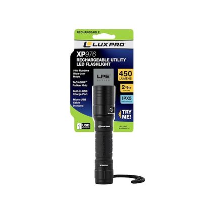 XP976 Rechargeable Utility LED Flashlight