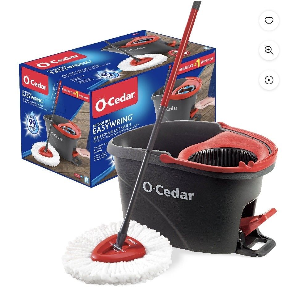 O’cedar spin mop kit