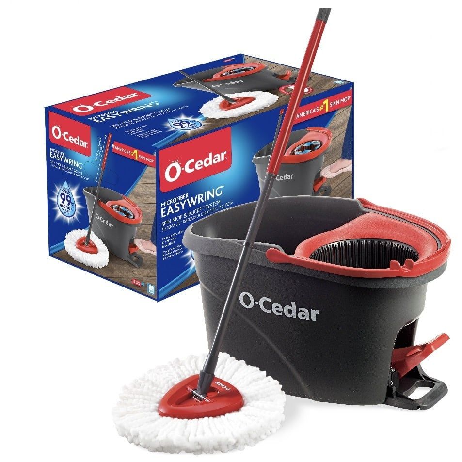 O cedar spin mop  bucket (Lowe’s)