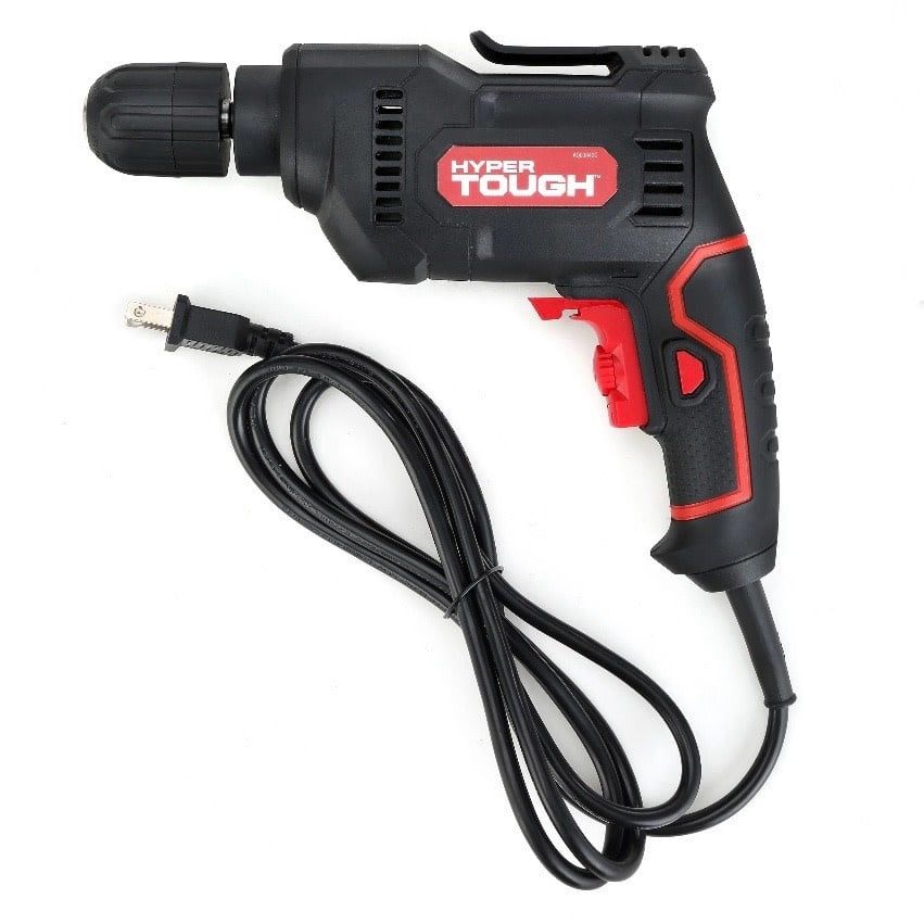 Hyper tough 5 amp corded drill