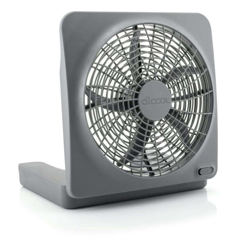 10” fan rechargeable battery powered