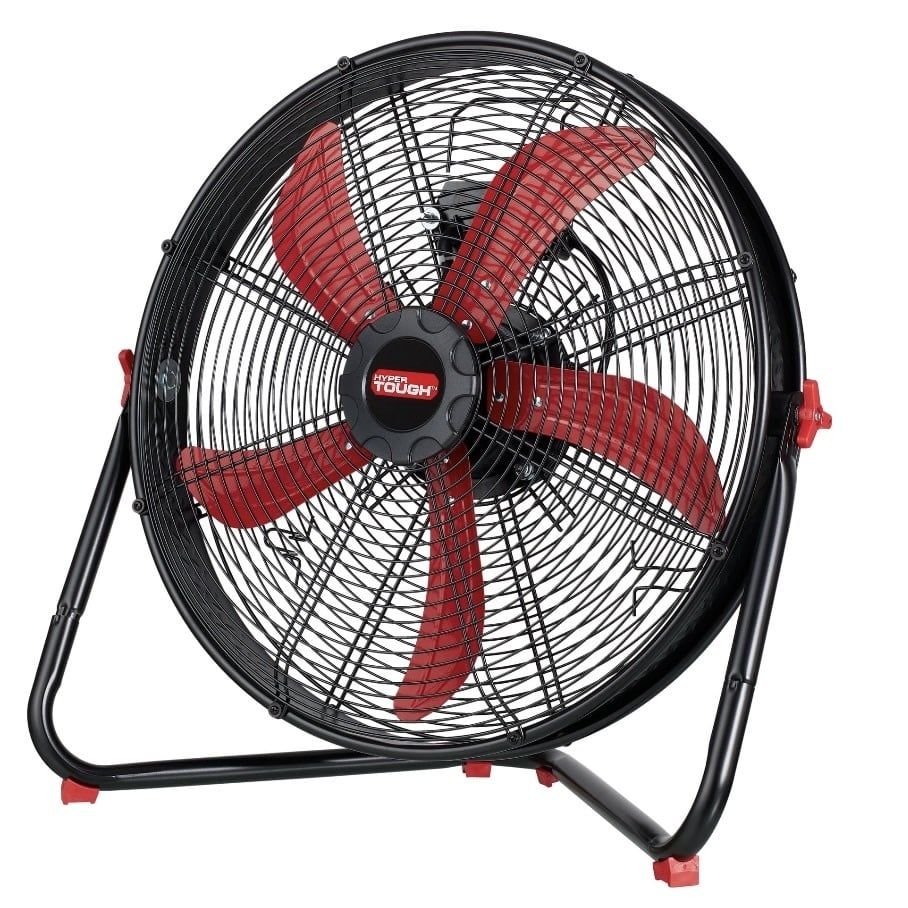 Hyper Tough Sealed Motor Drum Fan with Wall Mount, 20-Inches