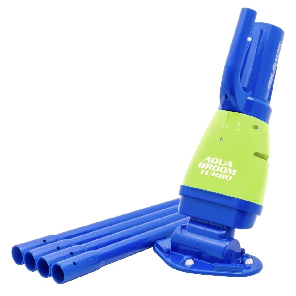 Pool Blaster Aqua Broom Turbo Rechargeable Pool and Hot Tub Vacuum for cordless cleaning