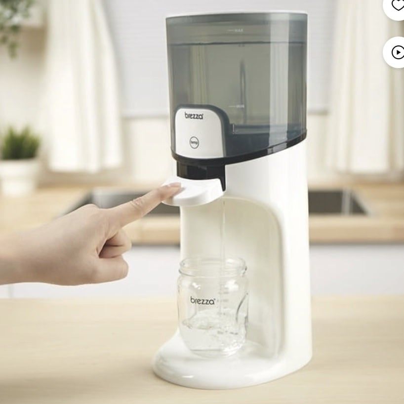 Baby Brezza BRZ0057 Instant Electric 3-Temperature Bottle Warmer,  White
