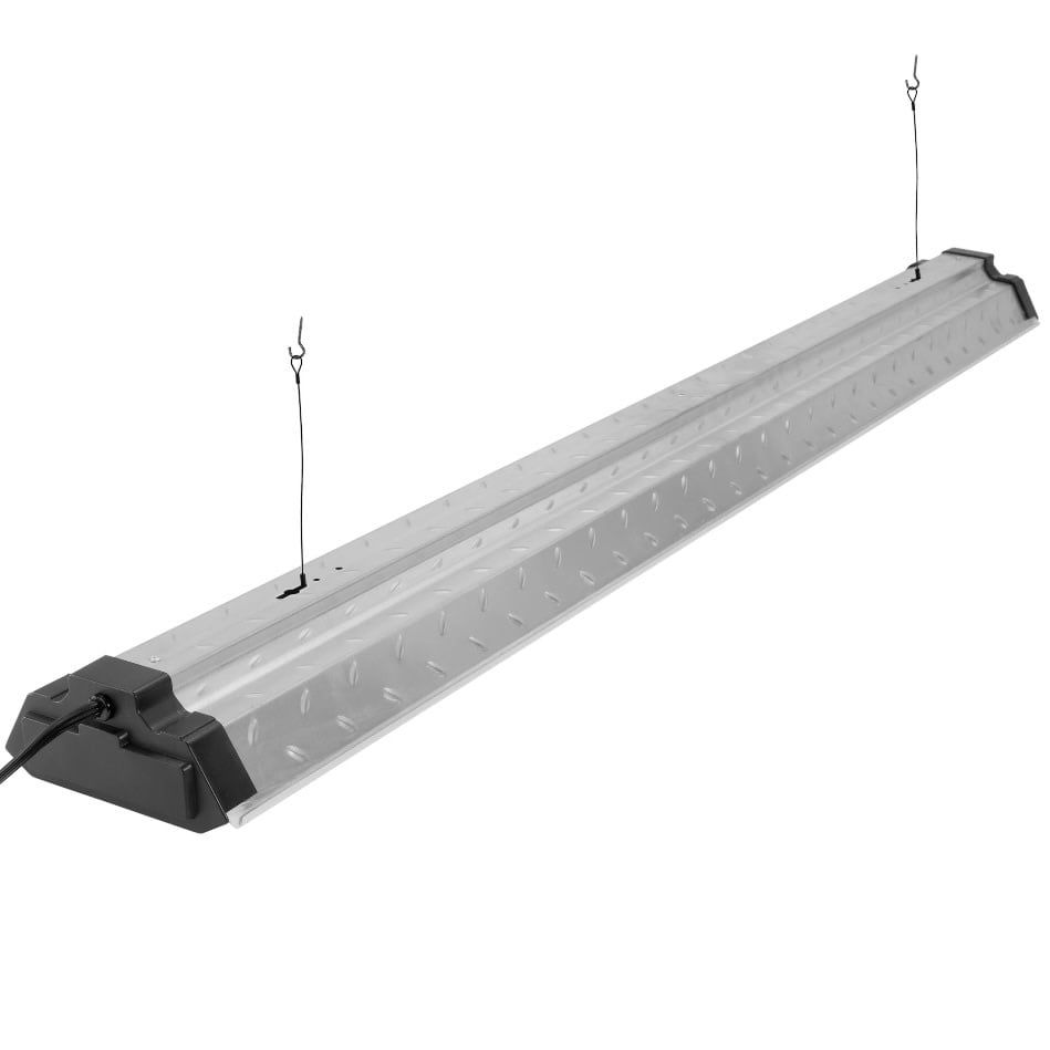 4ft LED Shop Light 10,000 Lumen with Motion, Steel Tread Plate