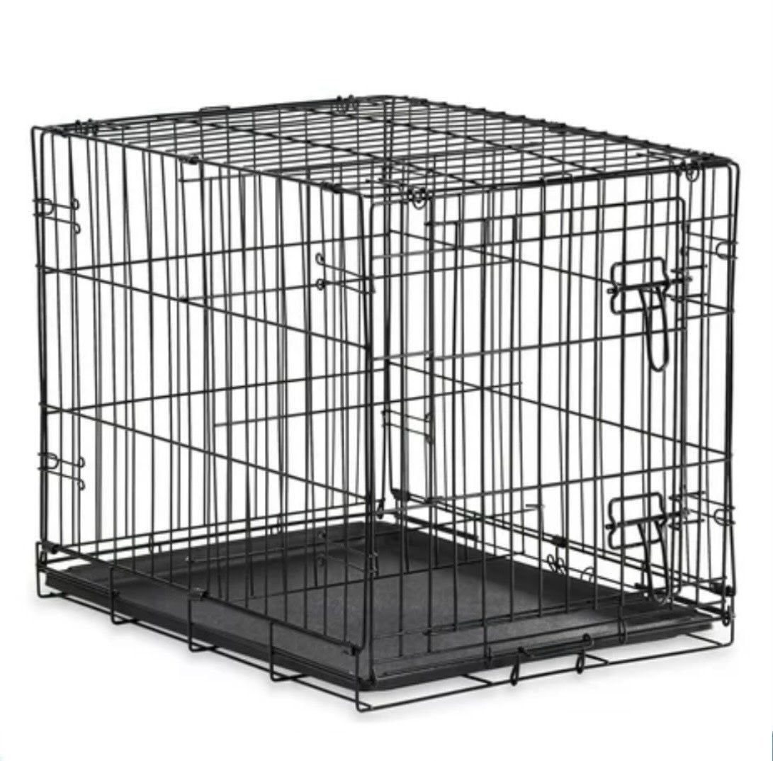 Vibrant Life Wire Dog Crate with Divider, Large