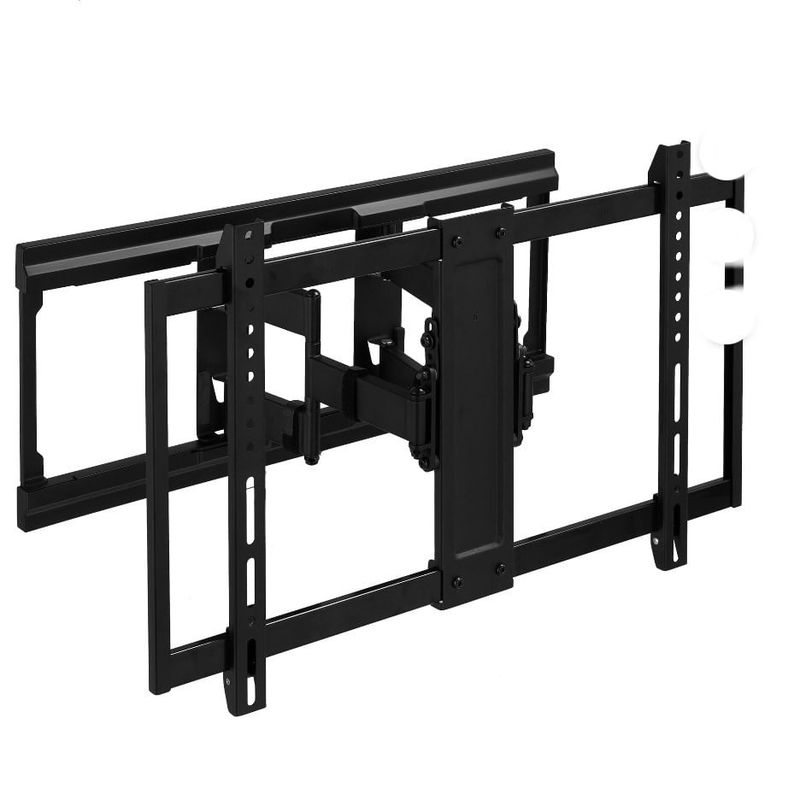 onn. Full Motion TV Wall Mount for 50 to 86 TVs, up to 15 Tilting