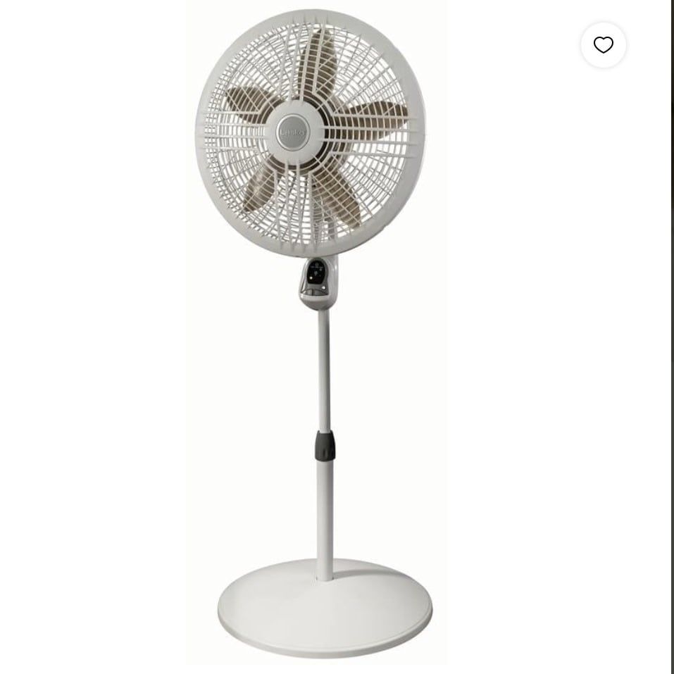 Lasko Adjustable Pedestal Fan with Remote Control 1880