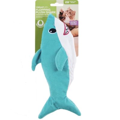 Vibrant Life Flipper Flopper Interactive Electric  Flopping, Wiggling, Moving Fish Cat Toy