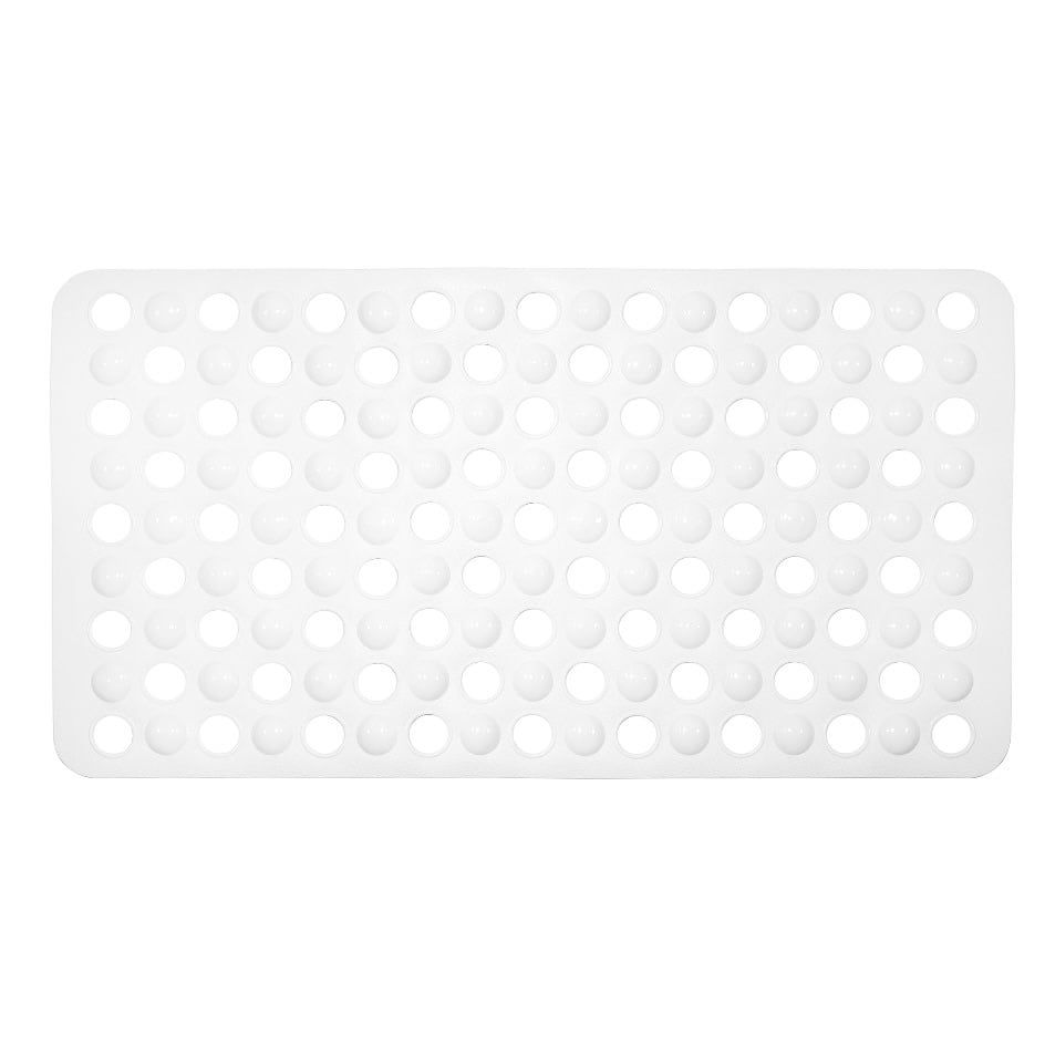 Mainstays PVC Bubble Bathtub Mat, White