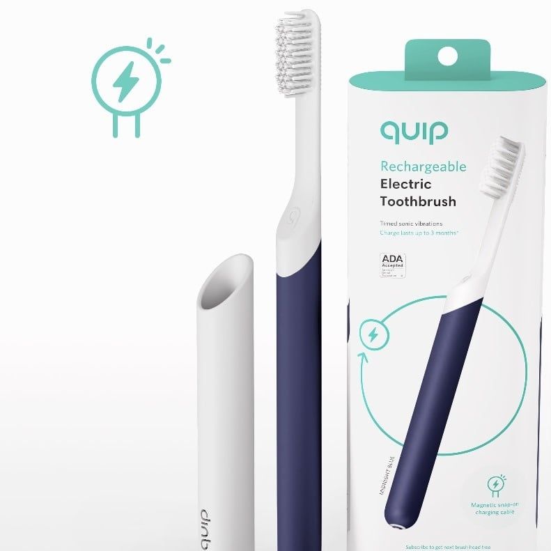 Quip rechargeable electric toothbrush